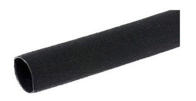 OEX ACX1294L 12mm Dual Wall Heat Shrink Polyolefin with Adhesive Tubing – Black, 1.2M, for Automotive & Industrial Applications