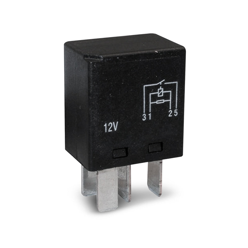 12V Relay OEX Micro Relay 12V Normally Open 20A - Resistor Protected, Sealed - ACX1980BL