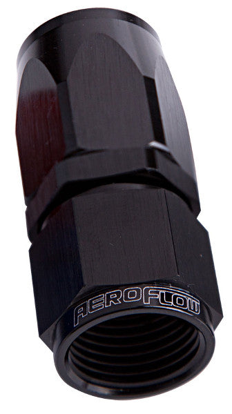 -4AN TAPER SERIES STRAIGHT HOSE END BLACK