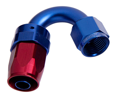 -20AN TAPER SERIES 150 DEGREE HOSE END BLUE