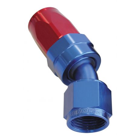 -16AN TAPER SERIES 30 DEGREE HOSE END BLUE