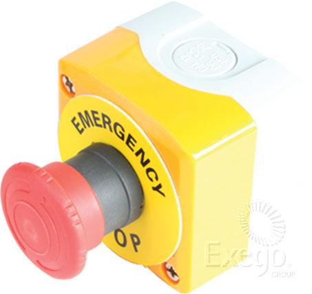 OEX EMERGENCY STOP SWITCH ON - OFF /OFF - ON (CONTACTS RATED 3A @ 24V) - ACX3438
