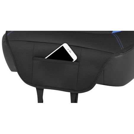 DUSC NEOPRENE PADDED CAR SEAT PROTECTOR BLUE - DNSCBL