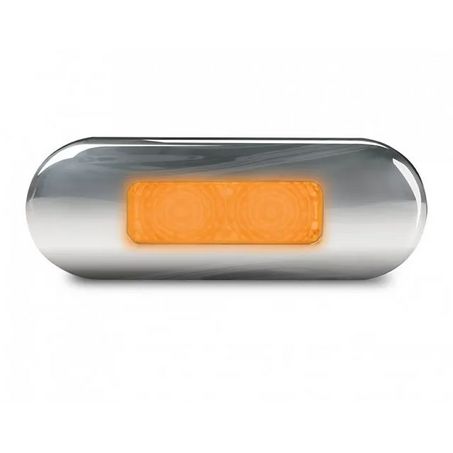 HELLA FRONT MARKER LIGHT AMBER LED 12 OR 24V - 2060SBULK