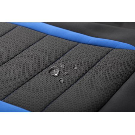 DUSC NEOPRENE PADDED CAR SEAT PROTECTOR BLUE - DNSCBL