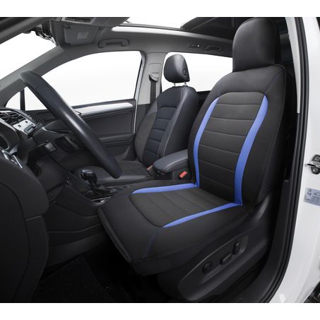 DUSC NEOPRENE PADDED CAR SEAT PROTECTOR BLUE - DNSCBL