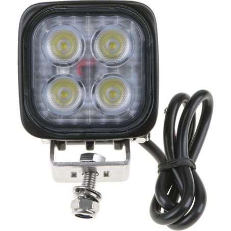 OEX WORK LIGHT SQUARE 4 LED. 12V/24V, CISPR25 RATED - LLX08208