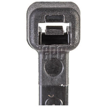Load image into Gallery viewer, OEX ACX1320 Black Nylon Cable Ties – 4.8mm x 370mm, UV Resistant, 100 Pack – Heavy-Duty Zip Ties