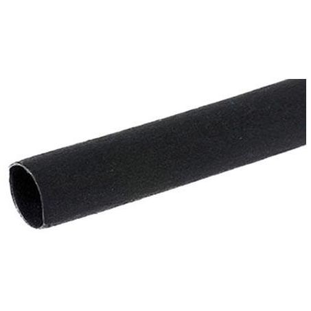 OEX ACX1293L 9mm Dual Wall Heat Shrink Tubing – Polyolefin with Adhesive Lining, 3:1 Shrink Ratio, 1.2M Length, Black, 110°C Shrink Temperature