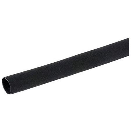 OEX 3MM DUAL WALL HEAT SHRINK POLYOLEFIN WITH ADHESIVE TUBING BLACK 1.2M - ACX1289L