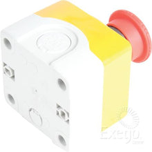 Load image into Gallery viewer, OEX emergency stop switch 12/24 V 3 A IP65 mushroom button – Part ACX3438
