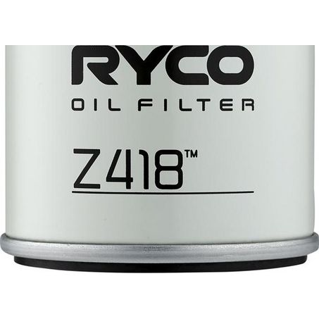 Ryco Z418 Spin-on Oil Filter – 3/4-16 UNF Thread, 77.5mm Outside Diameter, High-Performance Filtration