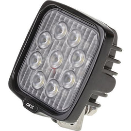 OEX LLX08205 Work Light Square – 9 Cree LED, 12V/24V, 3152 Lumens, Flood Beam, IP67, CISPR25 Rated