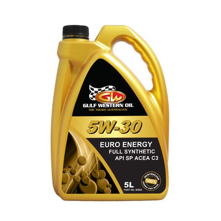 GULF WESTERN EURO ENERGY 5W30 ENGINE OIL - 60502
