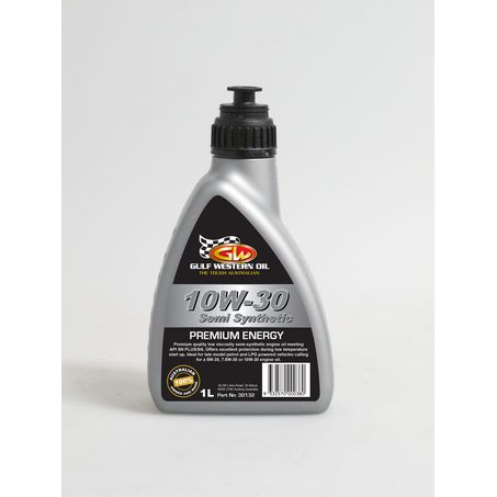 GULF WESTERN PREMIUM ENERGY 10W30 ENGINE OIL - 30132