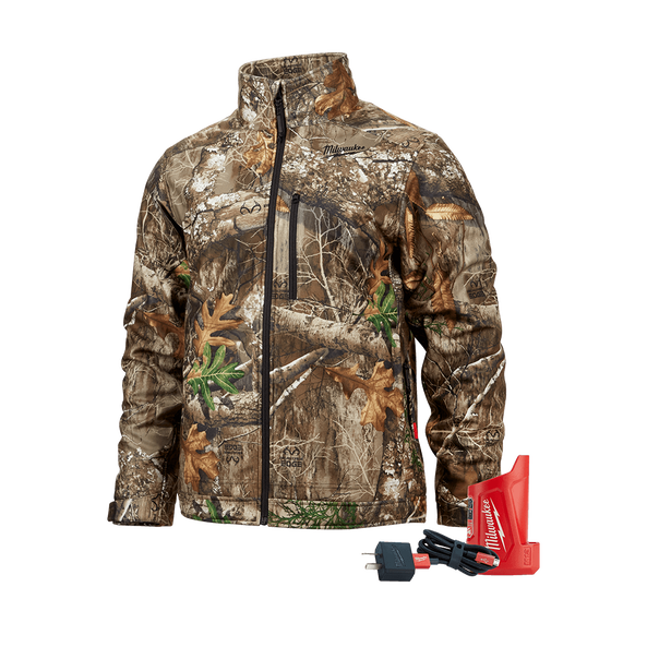 M12 QUIETSHELL Heated Jacket Camo - L