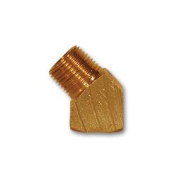 1/4" HARD LINE TO -4AN 45 DEGMALE AN ADAPTER BLUE w/OLIVE