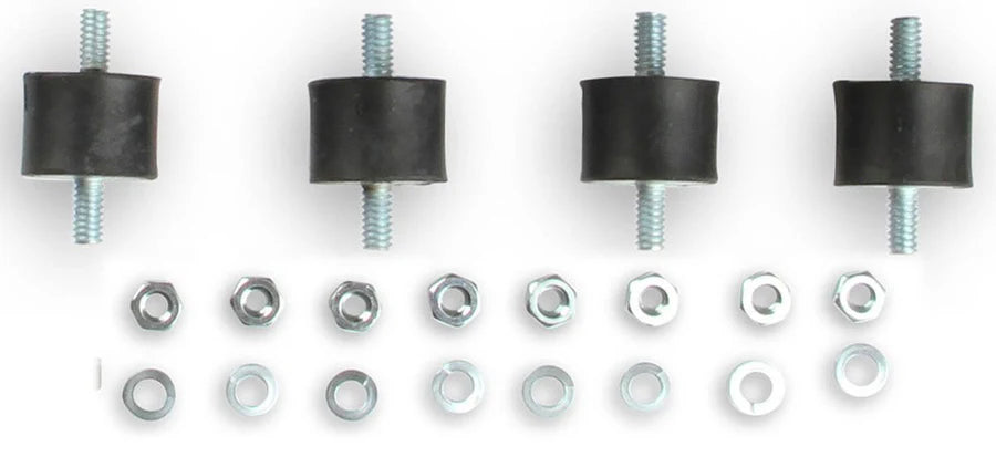 MSD Rubber Ignition Box Mounts, Set of 4, Suit MSD 7/8/10-Series Ignitions - MSD8800