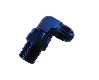 1/2" TUBE 45 deg male -8AN BLUE SWIVEL NUT WITH OLIVE