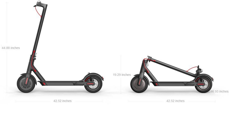 600W PRO Model Electric Scooter 25km/h 8.5inch 50km Portable Foldable Bike