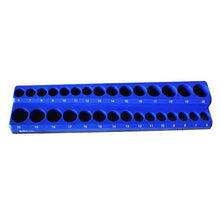 Load image into Gallery viewer, 1/4" Drive Magnetic Socket Tray Set - 22 Pieces