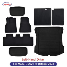 Load image into Gallery viewer, For Tesla Model Y 3 Highland Floor Mat Trunk Luggage Mat LHD RHD 2017 to 2024 2025 Left Right Rudder Four Seasons Floor Liner / Lhd M3 23 10-24 8...