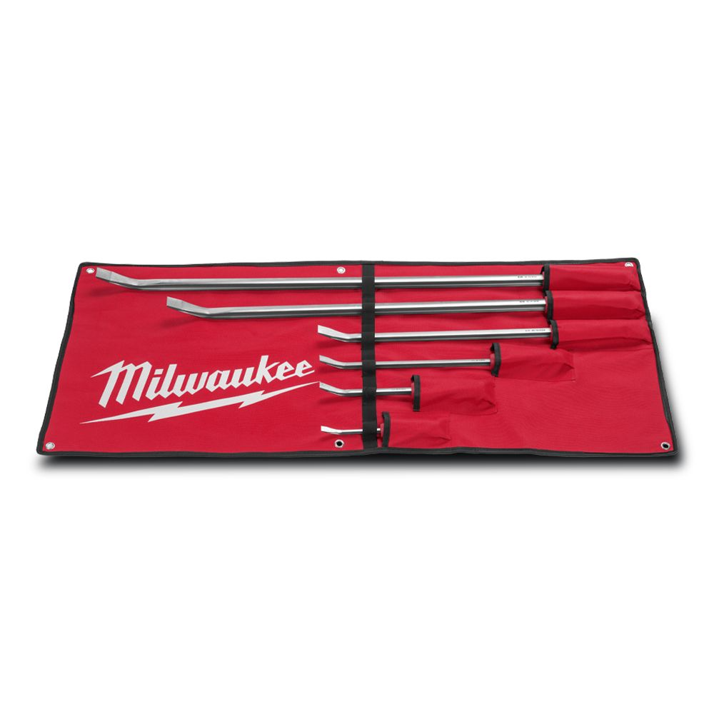 6 Piece Pry Bar Set in Roll