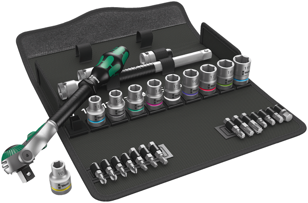 1/2" Drive Zyklop Speed Ratchet Set