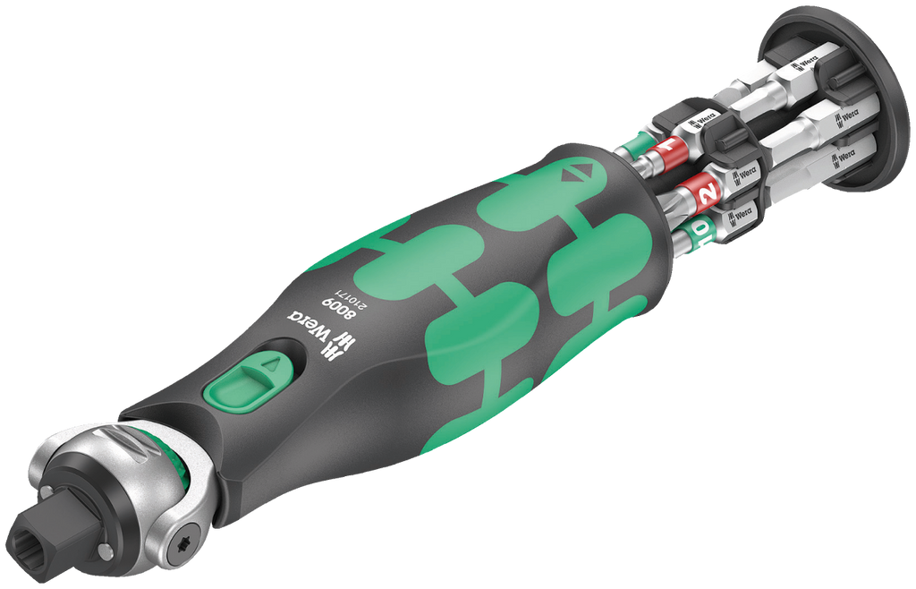 Wera 8009 Compact Zyklop Ratchet Set