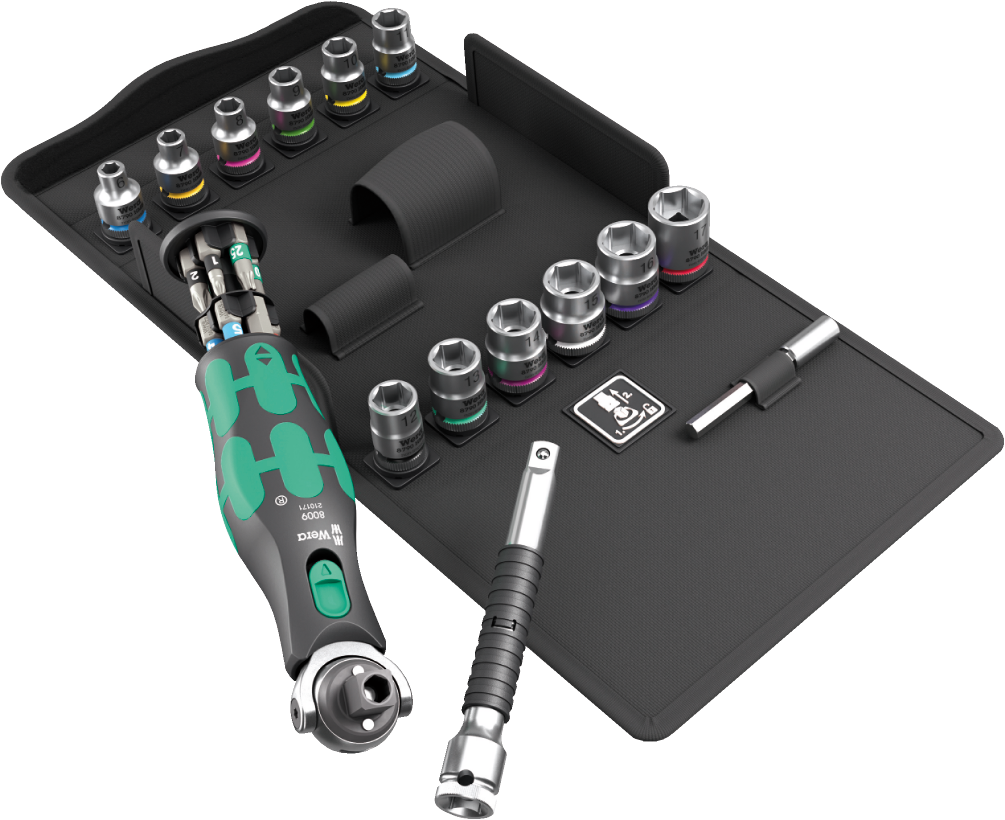 27 Piece 8009 Compact Zyklop Ratchet Set 3
