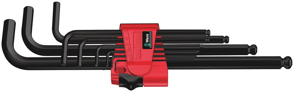 950/9 Hex-Plus 9 L-Key Set, BlackLaser