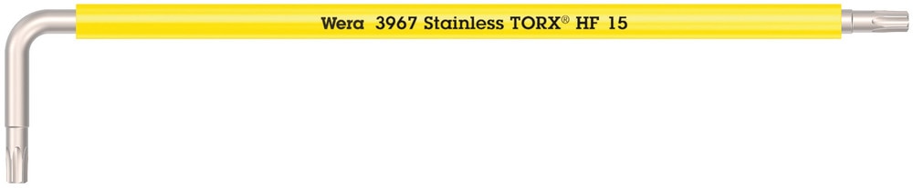 T15 Stainless Steel Long L-Key with Holding Function, 123mm
