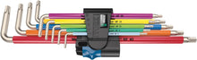 Load image into Gallery viewer, 3967/9 Heavy Duty Multicolour L-Key Set with Holding Function