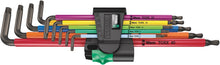 Load image into Gallery viewer, Long Arm Multicolour Torx L-Key Set 9 Piece