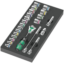 Load image into Gallery viewer, 23 Piece 3/8" Drive Zyklop Ratchet Set with Foam Insert