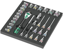 Load image into Gallery viewer, 31 Piece 1/2" Ratchet Set with Foam Insert