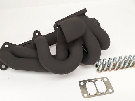 6Boost Turbo Exhaust Manifold / 1JZGTE Non VVTI / T3 Twin Scroll / Single Turbo