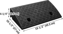 Load image into Gallery viewer, Car Ramp Kerb Ramp Pair 10.5cm – Heavy-Duty Plastic Curb Ramps (Set of 2)