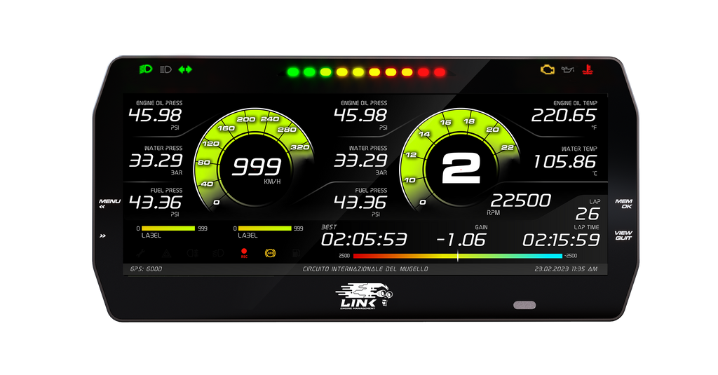 LINK MXT Strada 10-inch Dash - Street Edition