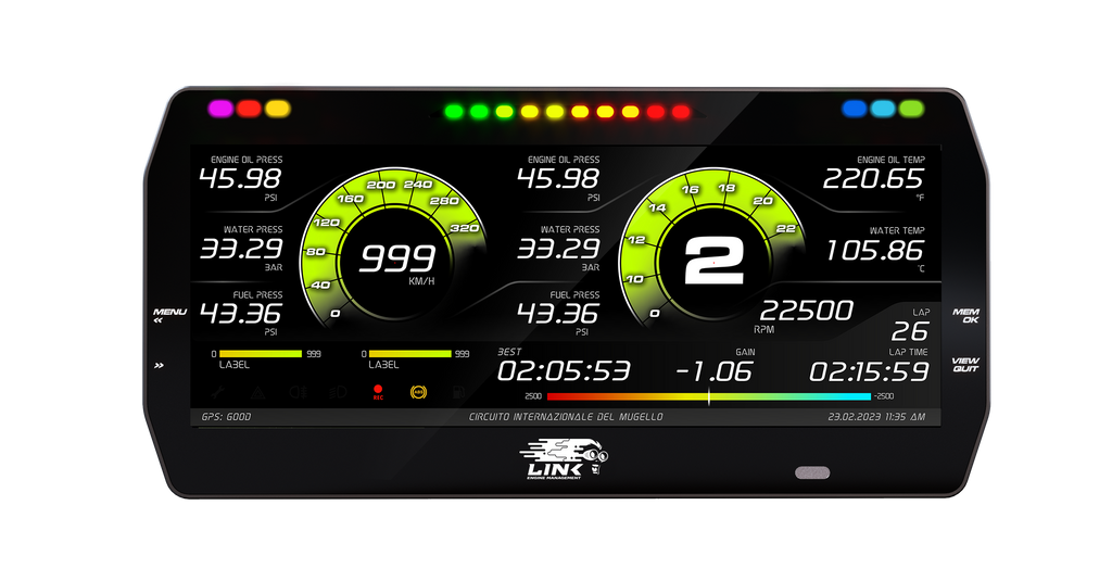 LINK MXT Strada 10-inch Dash - Race Edition