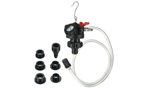 Coolant Evacuator & Test System for Radiators
