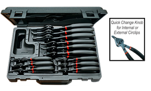 Load image into Gallery viewer, 12 Piece Quick Change Circlip Pliers Set
