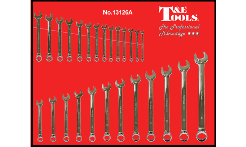 Metric Pro-Line Combination Wrench Set, 26 Piece