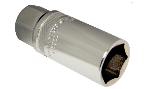3/8" Drive Spark Plug Socket with Rubber Inserts