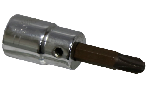 PH3 Phillips Bit Socket for 3/8" Drive, 55mm