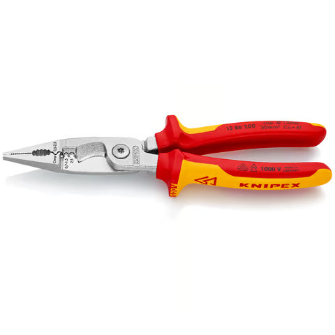 6-in-1 Electrical Installation Pliers 200mm