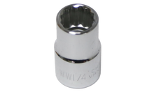 Load image into Gallery viewer, 1/2" Drive Socket 1/4"