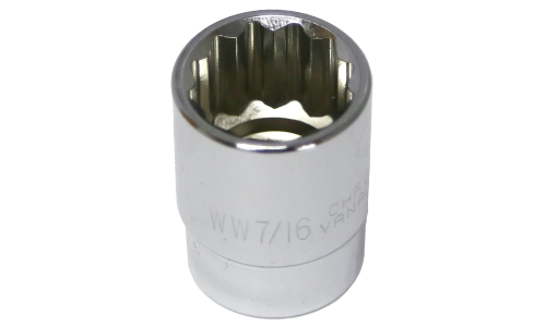 7/16" 1/2" Drive Socket (12 Point)