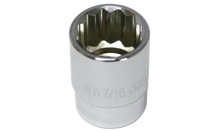 Load image into Gallery viewer, 7/16" 1/2" Drive Socket (12 Point)
