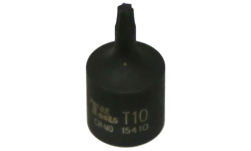 T10 x 32mm Torx Impact Bit Socket 1/4" Drive
